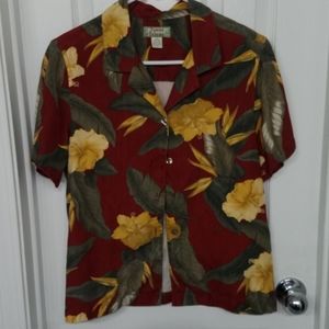 Hawaiian silk shirt